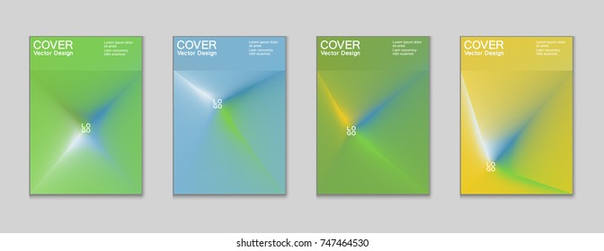 Front page trendy futuristic design for business framework corporate report, company advertising brochure. Cover page geometric vector urban design for frontpage, brochure background with light rays.