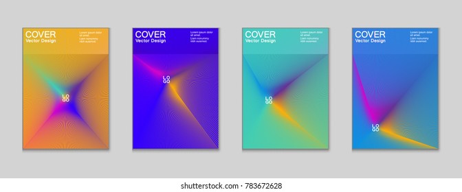 Front page trendy futuristic design for business framework corporate report, company advertising brochure. Cover page geometric vector urban design for frontpage, brochure background with light rays.