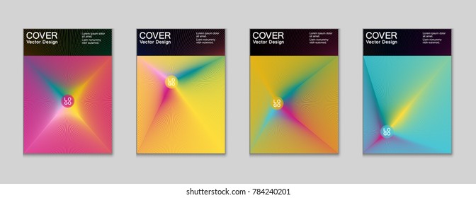 Front page trendy futuristic design for business framework corporate report, company advertising brochure. Cover page geometric vector urban design for frontpage, brochure background with light rays.