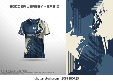 Front racing shirt design. Sports design for racing, cycling, jersey game vector.