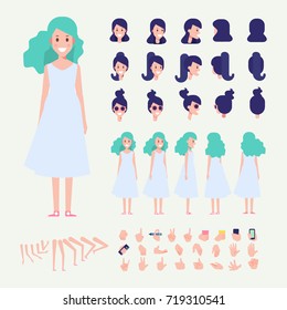 Vectores Imagenes Y Arte Vectorial De Stock Sobre Girl Hair