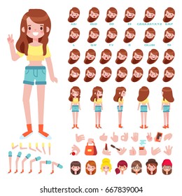 Animated Girl Images Stock Photos Vectors Shutterstock