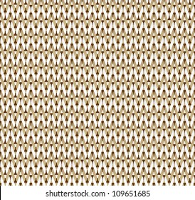 Front side knitted fabrics seamless