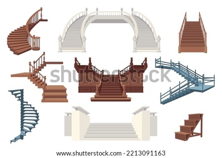 Similar – Image, Stock Photo spiral staircase, spiral staircase