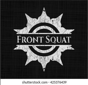 Emblema de la tiza del asiento delantero