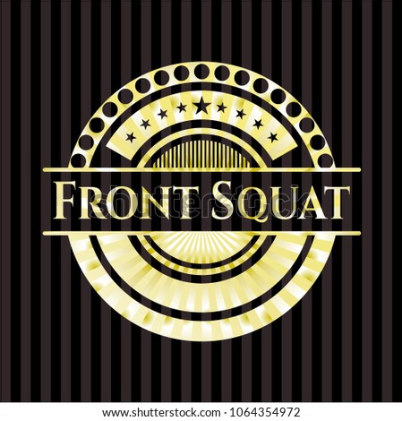Front Squat golden emblem