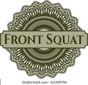 Front Squat linear rosette
