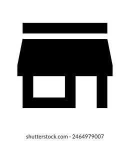 Front store icon vector design in eps 10