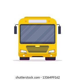 1,267 Yellow school bus front Stock Vectors, Images & Vector Art ...