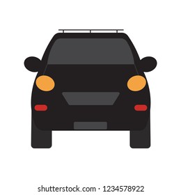 front view of a car