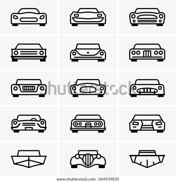 Front view\
cars