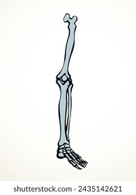 Front view old woman sick injury toe muscl tissue part ache hospital surgery care scan x ray radius white logo Black hand drawn femal upper fibular ankle injur medic xray ill pain exam line sketch art