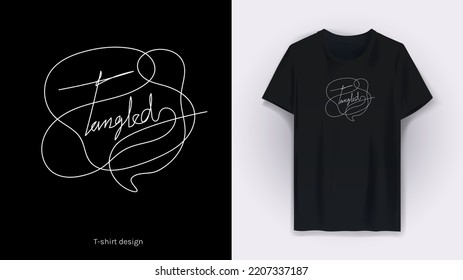 Front View Short Sleeve Black T-shirt Mockup Template Design Complete With Logo. To Display Logo Mockups, Apparel, Fashion, Clothing, T-shirt Screen Printing, Businesses And Distributions