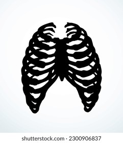 Front view white old woman sick joint part arm torso ache hospital surgery care therapy scan x ray film logo set. Hand drawn female medic xray dead male spinal ill lung pain exam doodl line sketch art