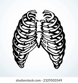 Front view white old woman sick joint part arm torso ache hospital surgery care therapy scan x ray film logo set. Hand drawn female medic xray dead male spinal ill lung pain exam doodl line sketch art