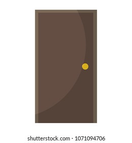 front wood door entrance object