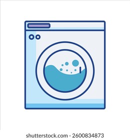 front-load washing machine with a sleek design, digital control panel, and energy-efficient performance. Ideal for home laundry, featuring various washing modes for different fabric types
