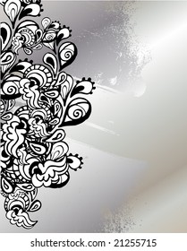 froral background for text