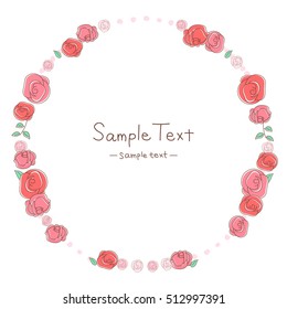 froral flame rose background