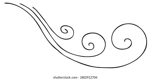 escarcha en vidrio, patrón, monogramas dibujados a mano, doodles de invierno bonitos, libro de colorantes, elemento vector estilo doodle