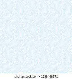 Frost snowflakes seamless pattern or background. Vector and illustration