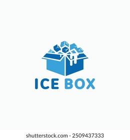 Frost Vault Der ultimative Kühlschrank Eisbox Vektor Logo