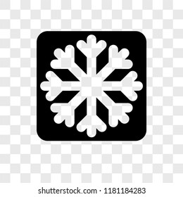 Frost vector icon isolated on transparent background, Frost logo concept