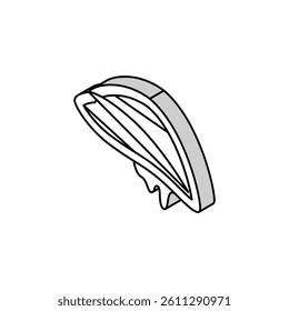 frost winter isometric icon vector. frost winter sign. isolated symbol illustration