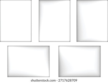 Frosted Glass Blur Effect Rectangles