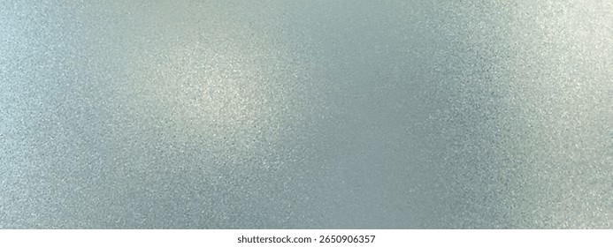 Frosted glass window background with white gradient and abstract frost pattern. Modern 3d vector design for glossy wallpaper or plastic panel mockup. Vintage grunge texture with electric glow effect.
