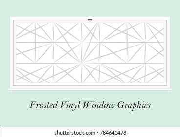 Frosted Vinyl Window Graphics Web