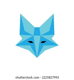 Frostwolf Geometric Vector Art Design