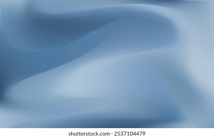 Gradiente azul gelado para design de Natal. Fundo de gradiente azul abstrato. Modelo de inverno com tons frios. Para cartões de férias, banners de venda de inverno ou desenhos festivos. Ilustração vetorial EPS 10.