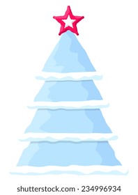 Frosty Christmas Tree