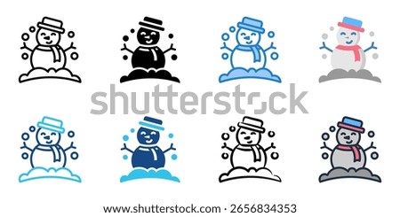 Frosty icon set multiple style collection 
