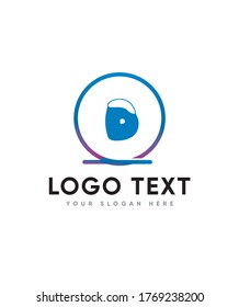 Frosty joy letter type D logo template, Vector logo for business and company identity 
