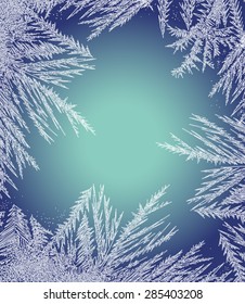 Frosty Pattern Frame.