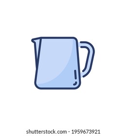 Frothing Pitchers icon in vector. Logotype