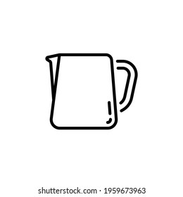 Frothing Pitchers icon in vector. Logotype