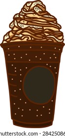 Frozen Coffee Blended To-Go Cup