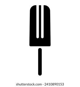 Frozen juice on a stick line icon. Sweetness, heat, dessert, plumbeer, milk, summer, ice. Vector icon for business and advertising