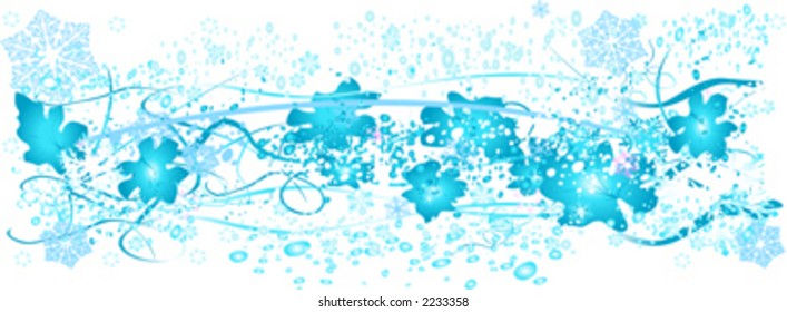 gefrorene Natur, Banner