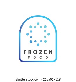 Frozen Product Logo Design Template