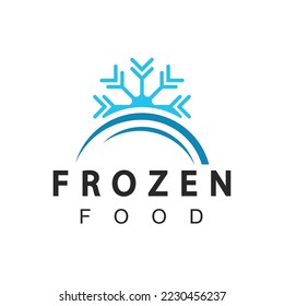 Frozen Products Logo Design Template