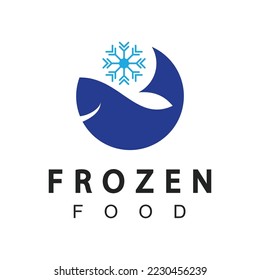 Frozen Products Logo Design Template