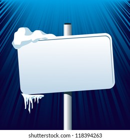 Frozen sign