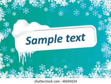  frozen signpost
