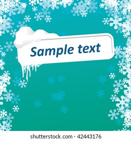  frozen signpost