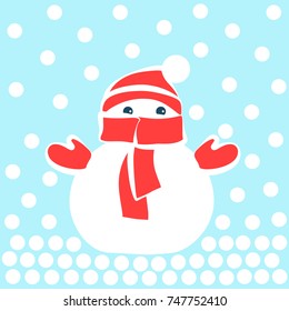 Frozen snowman