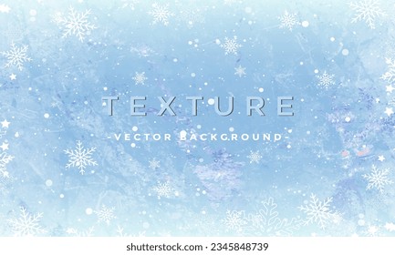Frozen texture background. Frozen blue background vector.